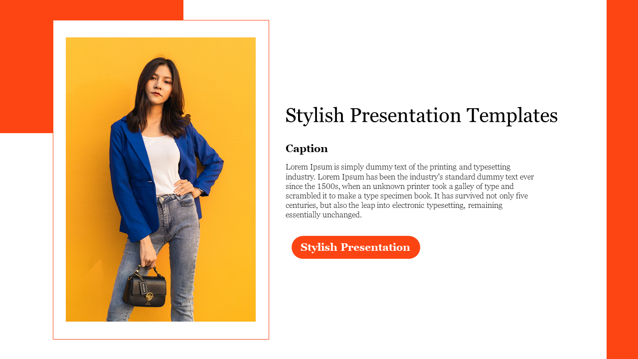 Stylish Presentation Templates - Modern Fashion Theme